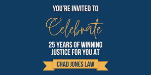 Chad Jones Law: 25th Anniversary Celebration – College Station