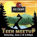 JDRF Teens Axe Throwing Meet Up