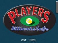 Players Billiards Cafe! Hit me with your best shot!  ️