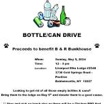 Bottle/Can Drive