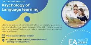 ELT Workshop Psychology of Language Learning