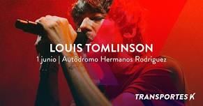 Transporte a Louis Tomlinson desde Querétaro