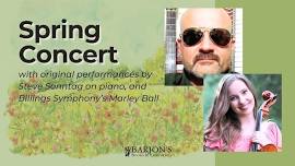 Spring Concert with Steve Sontag and Billings Symphony's Markey Ball