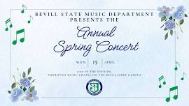 Annual Spring Concert - Bevill State Music Department