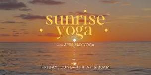 Sunrise Beach Yoga - 6/14/24 - NEW TIME!