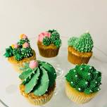 Cactus Cupcake, Decorating Class with Chef Megan!