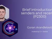 Brief introduction to senders and receivers (P2300)