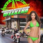 Customer Appreciation Weekend + Bikini Bike Wash