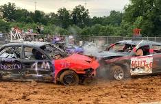 Lawrence County Fair Demolition Derby (Bedford, IN)