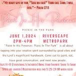 Paint In His Presence: Picnic In The Park