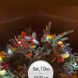 CHRISTMAS DOOR WREATH WORKSHOP