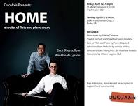 Home: A Recital of Flute and Piano Music