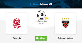 Gwangju - Pohang Steelers South Korea / K-League 1 September 13, 2024