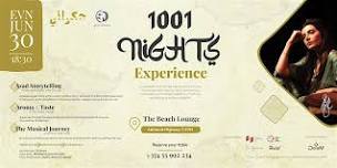 1001 Nights Experience:  Storytelling, Music and Culinary Delights