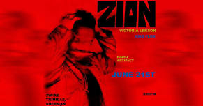 ZION w/ KNG_FLXX and Victoria Lekson  /// LIVE at Radio Artifact  2024.06.21