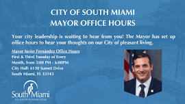 Mayoral Office Hours