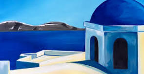 Paint and Sip - Santorini | Dorado Lounge