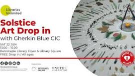 Solstice Art Drop-In with Gherkin Blue CIC