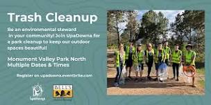 Trash Cleanup: Monument Valley Park North