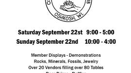 Oshkosh Earth Science Club Gem & Mineral Show 2024