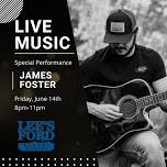 Live Music: James Foster