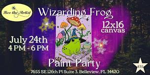 Wizarding Frog Paint Party