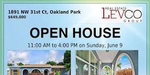 OPEN HOUSE THIS SUNDAY, JUNE 9