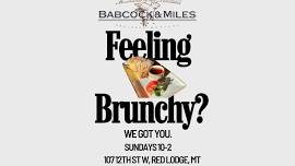 Sunday Brunch @ Babcock & Miles