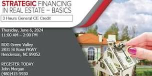 Strategic Financing in Real Estate