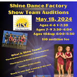 Shine Dance Factory Team Auditions