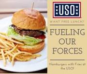 Fueling our Forces: Hamburgers w/ fries