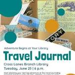 Adventure Begins At Your Library: Travel Journaling