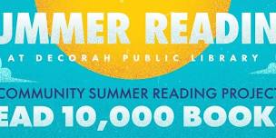 LAST WEEK Community Summer Reading Project - 5/31 to 8/9