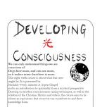 Developing Consciousness