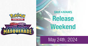 Pokémon Scarlet & Violet: Twilight Masquerade Release Weekend!