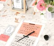 Intro To Modern Calligraphy for Beginners at The Brunch Club!