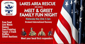 2nd Annual Lakes Area Rescue Meet & Greet Family Fun Night!