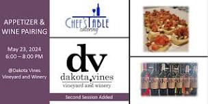 Appetizers and Wine Pairing - Session Two