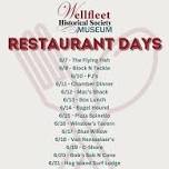 WHS&M Restaurant Days — Wellfleet Cultural District and Events