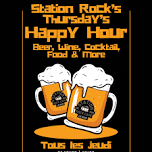 Station Rock's Thursday Happy Hours