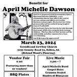 April Michelle Dawson Benefit — The Shoals Now!