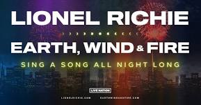 Lionel Richie and Earth, Wind and Fire: Sing A Song All Night Tour - San Antonio, TX — Because Events Rock