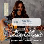 LIVE MUSIC on the patio with Asia Daye + $5 Drafts!