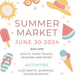 Outdoor Summer Market