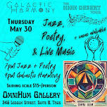 Jazz, Poetry, Cacao & Live Music by Galactic Harmony