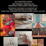 ALS United Ohio art exhibit tribute to Jennifer Crutcher (1952-2021)