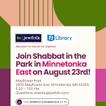 PJ Library Shabbat in the Park series