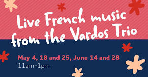 Live French music from the Vardos trio