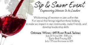 Sip and Savor Event