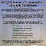 KPRD Community Drumming Circle June 8th